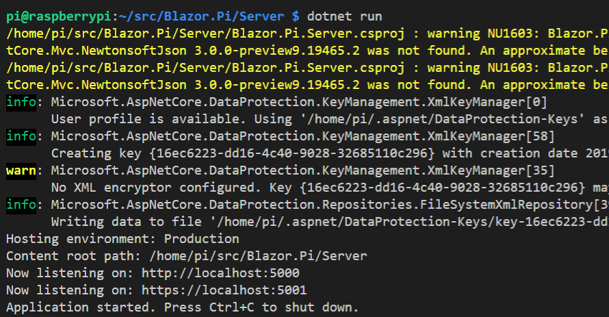 IoT with Blazor on Raspberry Pi Part 3 - the Code
